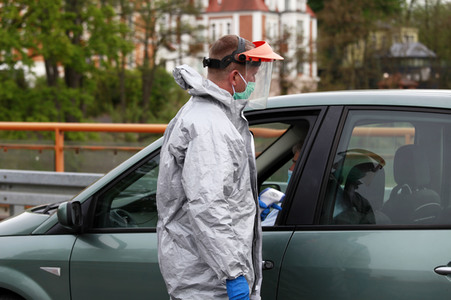 Grenzübergang nach Polen in Görlitz