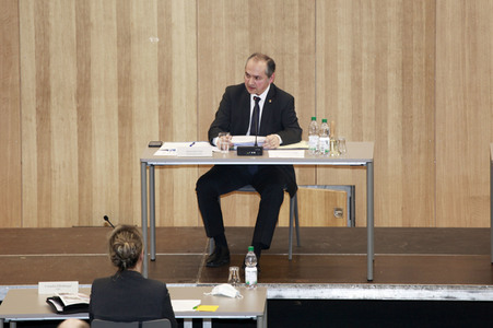 Sitzung des Görlitzer Stadtrats nach Corona-Schutzverordnung in Görlitz