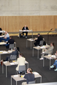 Sitzung des Görlitzer Stadtrats nach Corona-Schutzverordnung in Görlitz