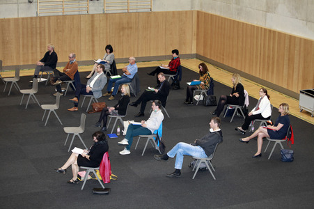 Sitzung des Görlitzer Stadtrats nach Corona-Schutzverordnung in Görlitz