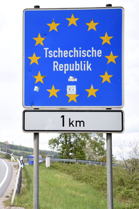 Grenzübergang nach Tschechien in Furth im Wald