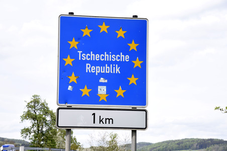 Grenzübergang nach Tschechien in Furth im Wald