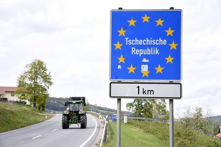Grenzübergang nach Tschechien in Furth im Wald