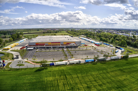 Das Amazon Logistics Paketzentrum in Garbsen