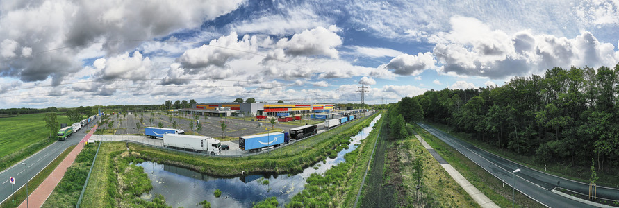 Das Amazon Logistics Paketzentrum in Garbsen