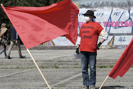 Mai-Demo in Berlin