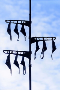 Symbolfoto Mundschutzdesinfektion