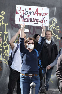 Mai-Demo in Berlin