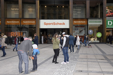 Öffnung von Läden über 800qm in München