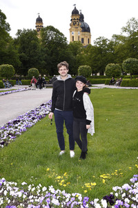 Fototermin mit Philip Birnstiel und Darya Gritsyuk in München