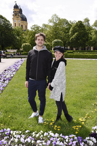 Fototermin mit Philip Birnstiel und Darya Gritsyuk in München