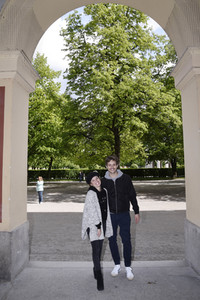 Fototermin mit Philip Birnstiel und Darya Gritsyuk in München