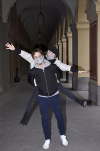 Fototermin mit Philip Birnstiel und Darya Gritsyuk in München