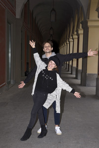 Fototermin mit Philip Birnstiel und Darya Gritsyuk in München