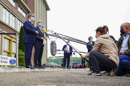 Armin Laschet besucht das Ford-Werk in Köln