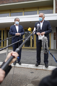 Armin Laschet besucht das Ford-Werk in Köln