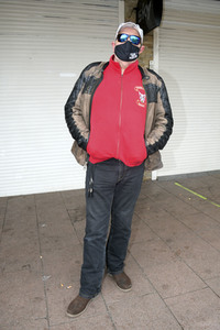 Eddy Kante unterwegs in Hamburg