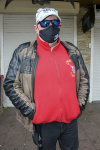 Eddy Kante unterwegs in Hamburg