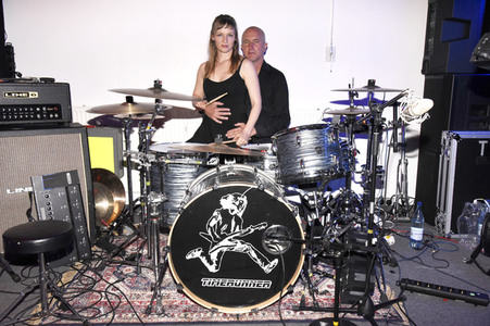 Fototermin mit Eve Lamell und Markus Böker in München