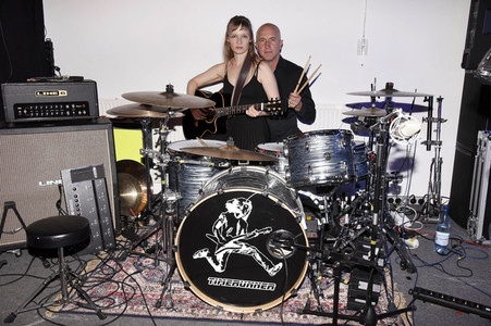 Fototermin mit Eve Lamell und Markus Böker in München