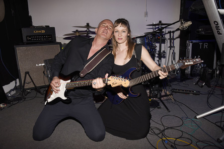 Fototermin mit Eve Lamell und Markus Böker in München