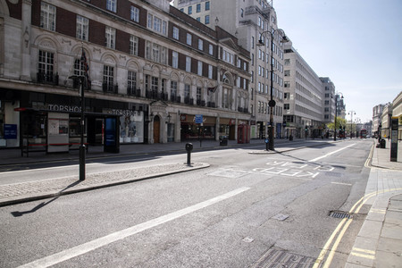 Symbolfoto Corona in London