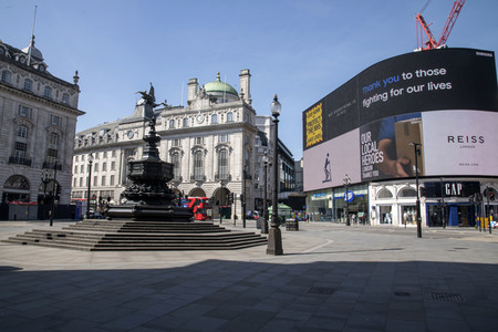 Symbolfoto Corona in London