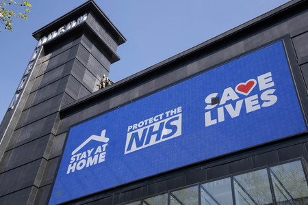 Symbolfoto Corona in London