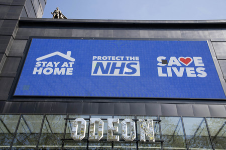 Symbolfoto Corona in London