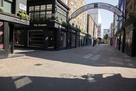 Symbolfoto Corona in London