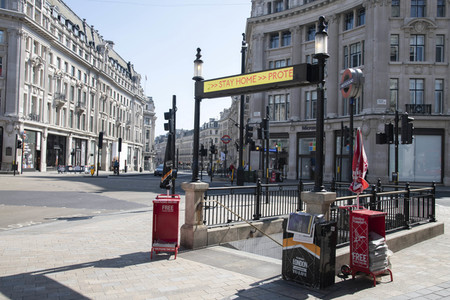 Symbolfoto Corona in London