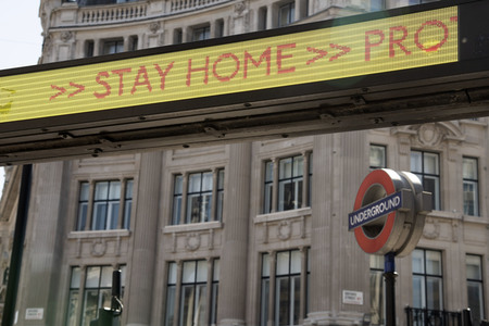Symbolfoto Corona in London