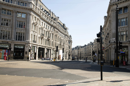 Symbolfoto Corona in London