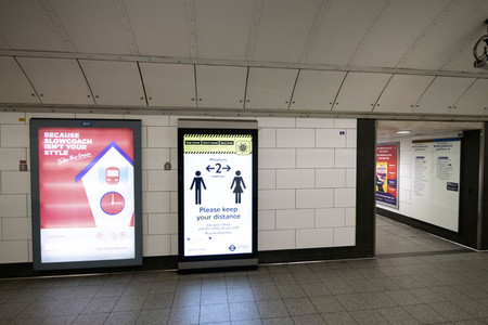 Symbolfoto Corona in London