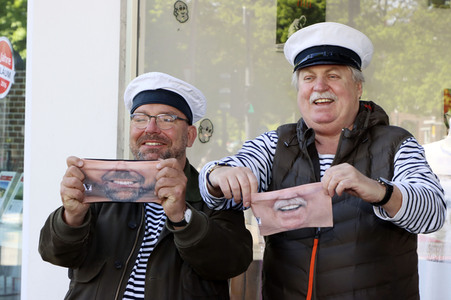 Fototermin mit Klaus & Klaus in Hamburg