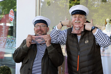 Fototermin mit Klaus & Klaus in Hamburg