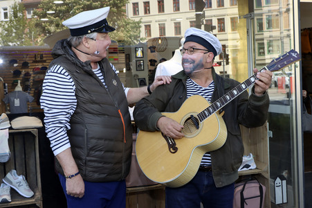 Fototermin mit Klaus & Klaus in Hamburg