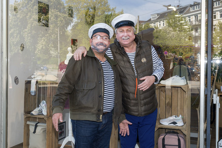 Fototermin mit Klaus & Klaus in Hamburg