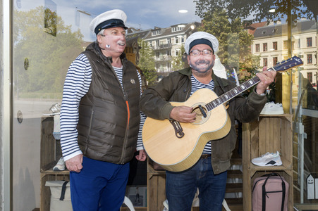Fototermin mit Klaus & Klaus in Hamburg