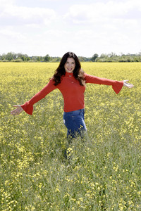 Fototermin mit Alexandra Polzin in München