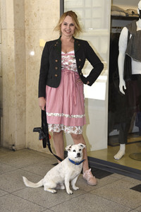 Christine Zierl in der Boutique München Mitte