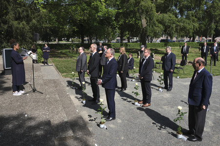 Gedenkfeier zum Tag der Befreiung in Hannover