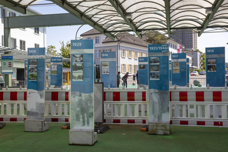 Landesgrenze Deutschland - Schweiz während der Coronakrise in Konstanz