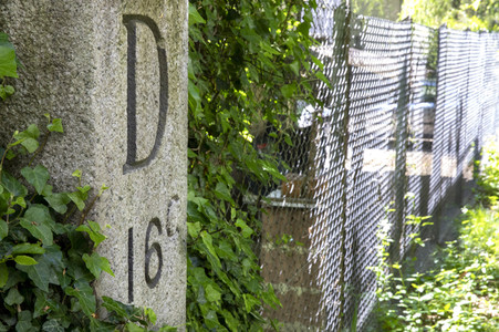 Landesgrenze Deutschland - Schweiz während der Coronakrise in Konstanz