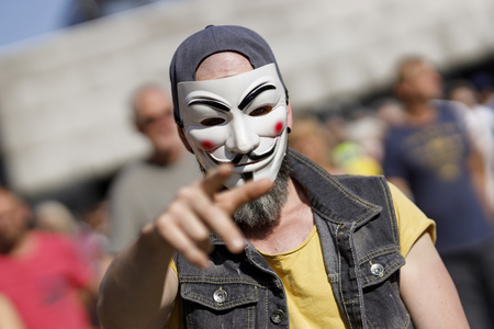 Demo gegen Corona-Maßnahmen in Köln