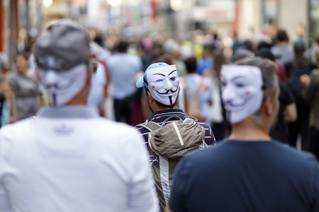Demo gegen Corona-Maßnahmen in Köln