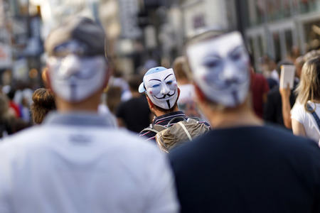 Demo gegen Corona-Maßnahmen in Köln