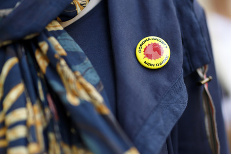 Demo gegen Corona-Maßnahmen in Köln
