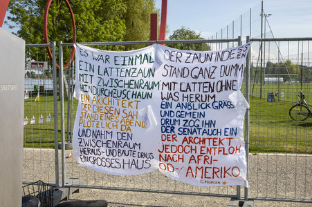 Landesgrenze Deutschland - Schweiz während der Coronakrise in Konstanz