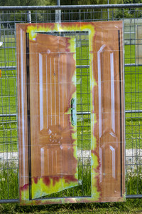 Landesgrenze Deutschland - Schweiz während der Coronakrise in Konstanz